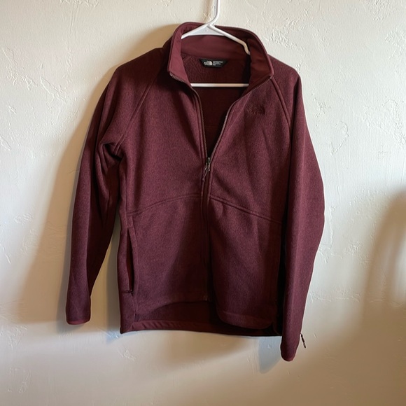The North Face Tops - Burgundy sweatshirt
